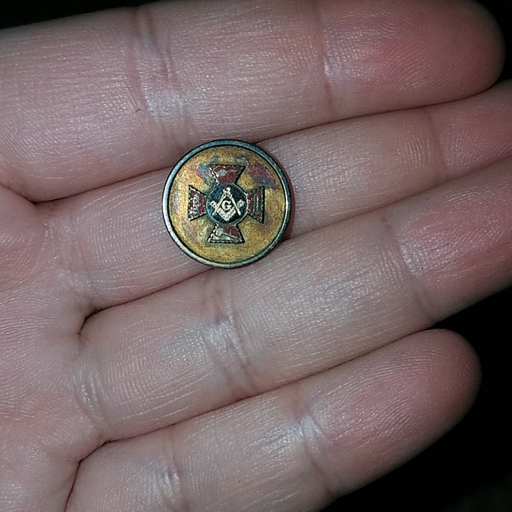 Freemason Mason lodge pin